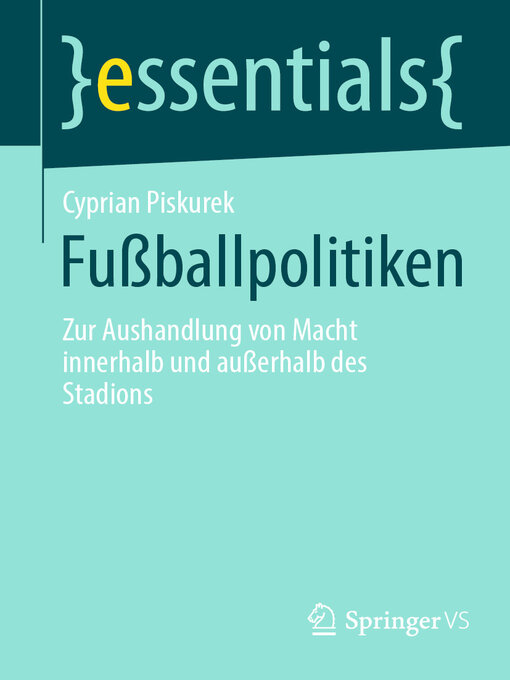 Title details for Fußballpolitiken by Cyprian Piskurek - Available